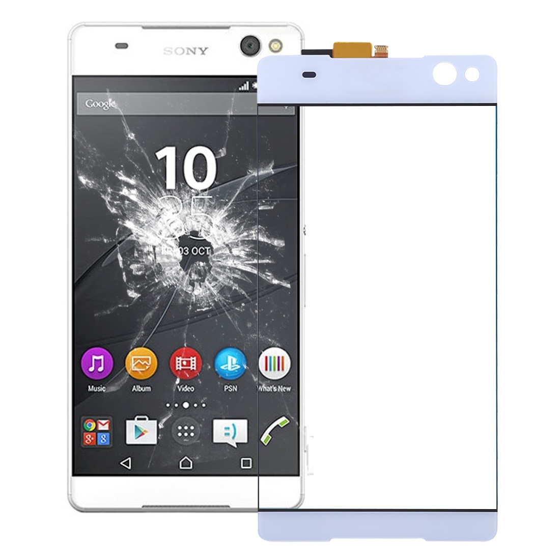 Сенсорная панель для Sony Xperia C5 Ultra (белый)