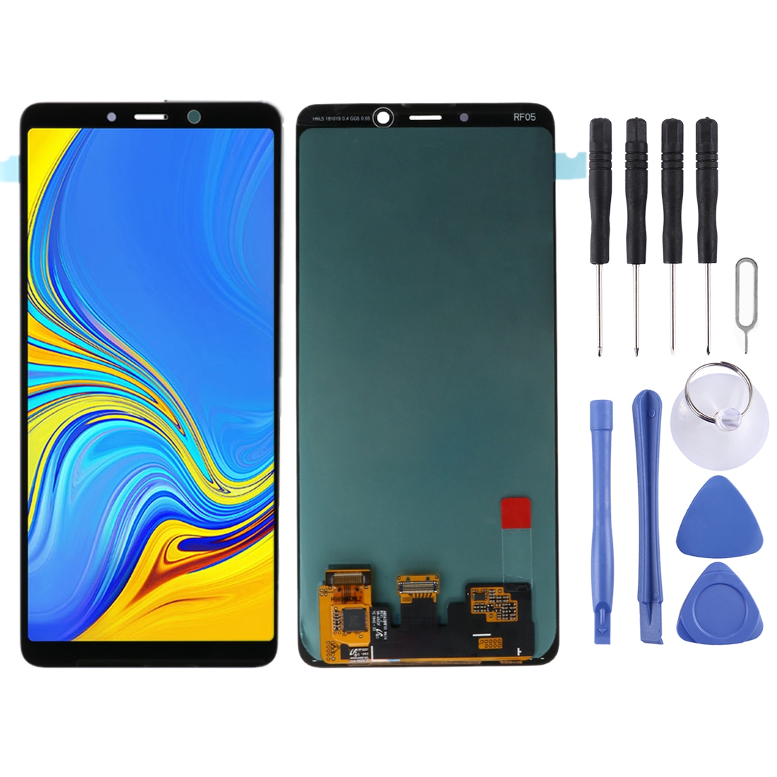 ЖК-экран и дигитайзер Полное собрание для Galaxy A9 (2018), A9 Star Pro,  A9s, A920F / DS, A9200 (черный)