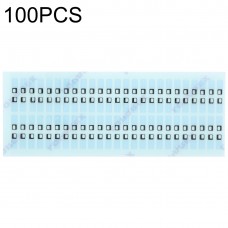 100 PCS iPhone X用の誘導コットン 