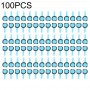 100 PCS מצלמה קדמית (Large) ספוג קצף Slice רפידות עבור iPhone X