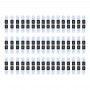 100 PCS Sensor Rückseite Aufkleber für iPhone X