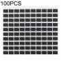 100 PC pantalla pegatinas de soldadura para iPhone X