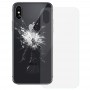 Verre Batterie couverture pour iPhone X (transparent)
