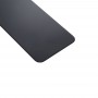 Copertura posteriore con adesivo per iPhone X (nero)