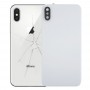 Back Cover with Adhesive for iPhone X(White)