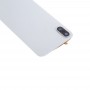 Cubierta posterior con adhesivo para iPhone X (blanco)