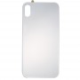 Espejo de cristal de la superficie de la batería para el iPhone X (plata)