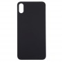 Batería de cristal cubierta trasera para iPhone X (Negro)