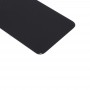 Стеклянная задняя крышка аккумулятора Крышка для iPhone X (черный)