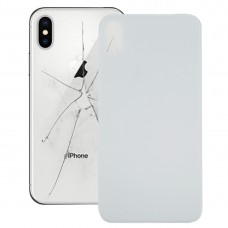 Glass Battery Back Cover for iPhone X(White) 
