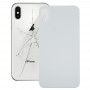 Glasbatterie-rückseitige Abdeckung für iPhone X (weiß)