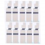10 Sets Motherboard Front Stickers for iPhone 8