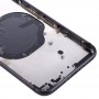 Rückseiten-Gehäuse-Abdeckung für iPhone 8 (schwarz)