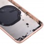 Retour couvercle du boîtier pour iPhone 8 (or rose)