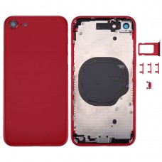 Back Housing Cover for iPhone 8 (Red)