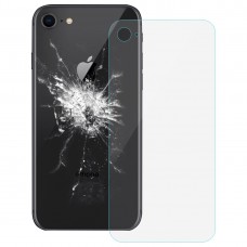 Glass Battery Back Cover for iPhone 8 (Transparent) 