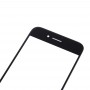 Frontscheibe Äußere Glasobjektiv für das iPhone 8 (schwarz)