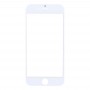 Frontscheibe Äußere Glasobjektiv für das iPhone 8 (weiß)