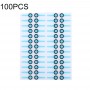 100 PCS קדמי מצלמה ספוג קצף Slice רפידות עבור iPhone 8