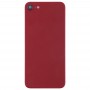 Couverture arrière avec adhésif pour iPhone 8 (Rouge)