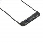 iPhone 8用フロントLCDスクリーンベゼルフレームとフロントスクリーン外側ガラスレンズ（ブラック）