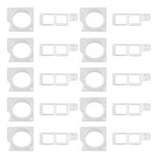 10 Komplektid iPhone 8 Esikaamera Moodul Bezel + Sensor hoidepoognaelemendil