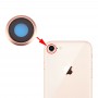 Bakre kameralinsring för iPhone 8 (guld)