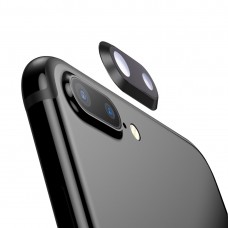 Takana kameran linssin rengas iPhone 8 Plus (musta)