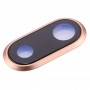 Zadní kamera kroužek objektivu pro iPhone 8 Plus (Gold)