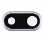 Anillo de la lente de la cámara trasera para el iPhone 8 Plus (plata)