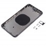 Rückseiten-Gehäuse-Abdeckung für iPhone 8 Plus (Schwarz)