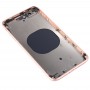 Rückseiten-Gehäuse-Abdeckung für iPhone 8 Plus (Rose Gold)
