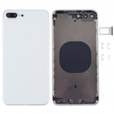 Back Housing Cover for iPhone 8 Plus(White) 