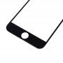 Pantalla frontal lente de cristal externa para el iPhone 8 Plus (Negro)