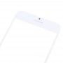 Obiektyw ze szkła zewnętrznego ekranu dla iPhone 8 plus (biały)