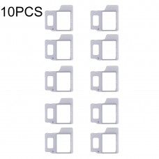 10 PCS Flash Light Anneau de positionnement pour iPhone 8 Plus 