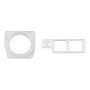 10 Komplektid iPhone 8 Plus Esikaamera Moodul Bezel + Sensor hoidepoognaelemendil