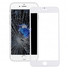 2 in 1 for iPhone 7 (Original Front Screen Outer Glass Lens + Original Frame)(White) 