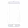 מסך קדמי עדשת זכוכית חיצונית עבור 7 iPhone (לבנה)