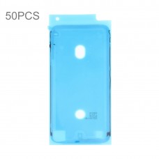 50 PCS for iPhone 7 Front საბინაო LCD ჩარჩო Bezel Plate წყალგამძლე წებოვანი