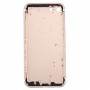 5 w 1 dla iPhone 7 (Back Cover Tray + Karta + głośności Przycisk sterowania Przycisk Mute + Power + Przełącznik Wibrator Key) Pełna Zespół pokrywy obudowy (Gold)