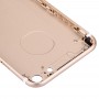 5 1 iPhone 7 (Back Cover + kaardi alus + Volume Control Key + Toitelüliti + Mute Switch vibraator Key) Full korpuse kaas (Gold)