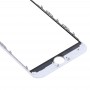 Tuulilasi Outer linssiyhdistelmän jossa edessä LCD-näyttö Kehys Kehys iPhone 7 (valkoinen)