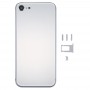 5 az 1-ben Full Metal Assembly házfedél Megjelenése utánzatok i8 iPhone 7, beleértve Hátlap & kártyarésnél & Volume Control Key & Power gomb és némító kapcsolóval vibrátor Key (ezüst)