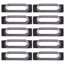 10 PCS para el iPhone 7 portuario de carga de los soportes de retención (plata)
