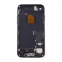 Battery Back Cover Assembly with Card Tray for iPhone 7(Jet Black)