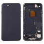 Battery Back Cover Assembly with Card Tray for iPhone 7 (Black)