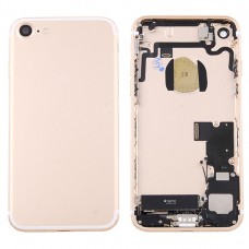 Battery Back Cover събрание с Card тава за iPhone 7 (злато)