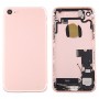 Battery Back Cover Assembly with Card Tray for iPhone 7(Rose Gold)