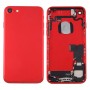Batteribackskydd med kortfack för iPhone 7 (röd)